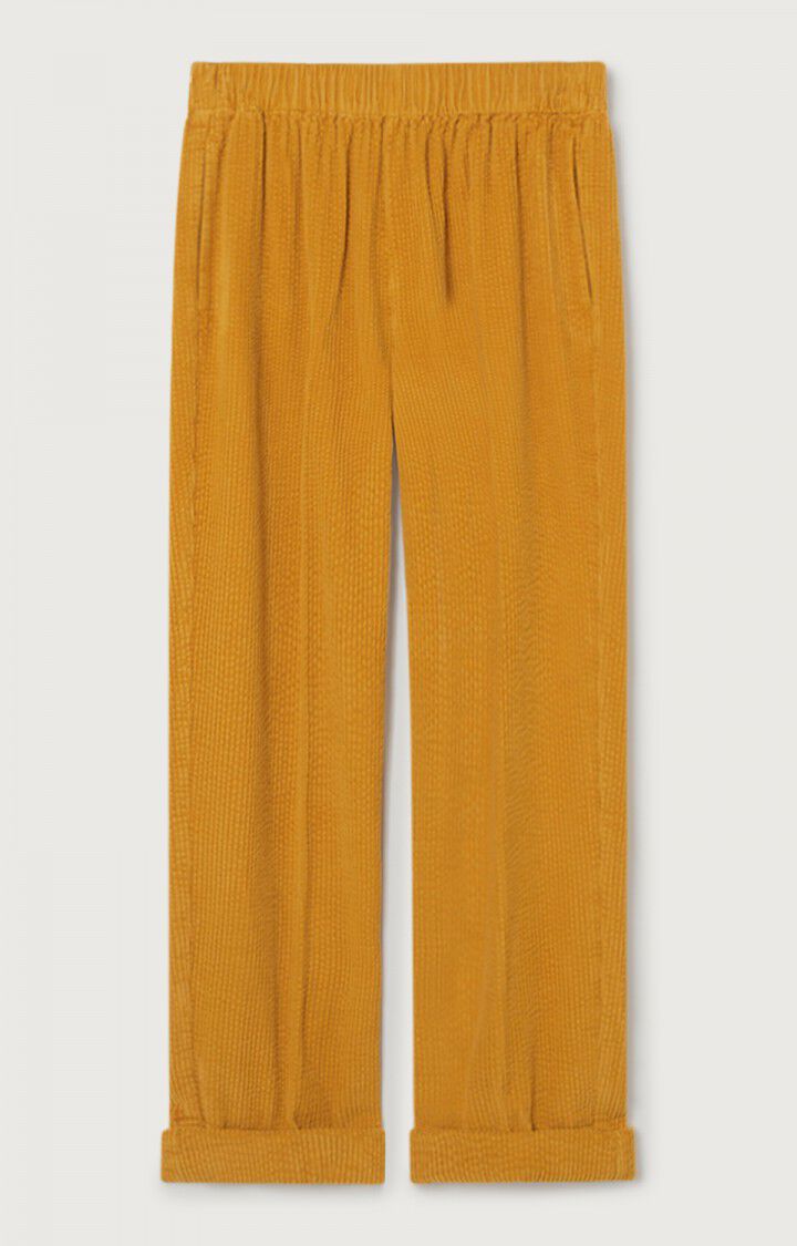 Women's trousers Padow - OCHER - Orange